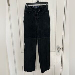 Hollister Black Straight Jeans